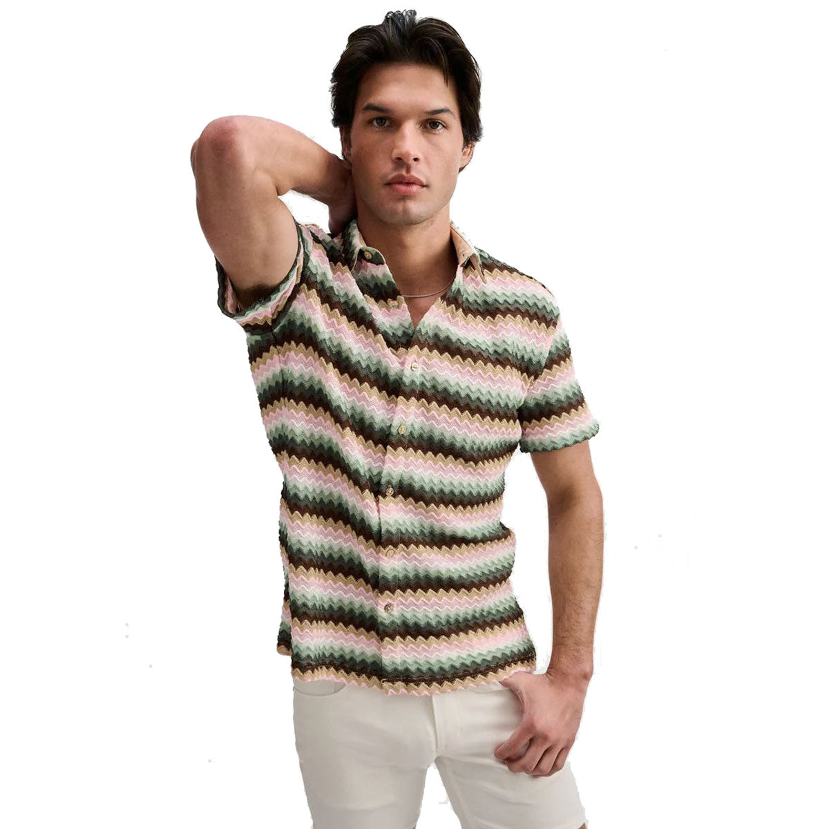 Knit Chevron Shirt