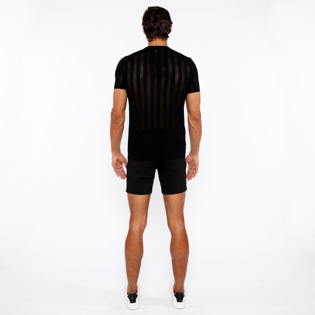 Textured Crew Tee