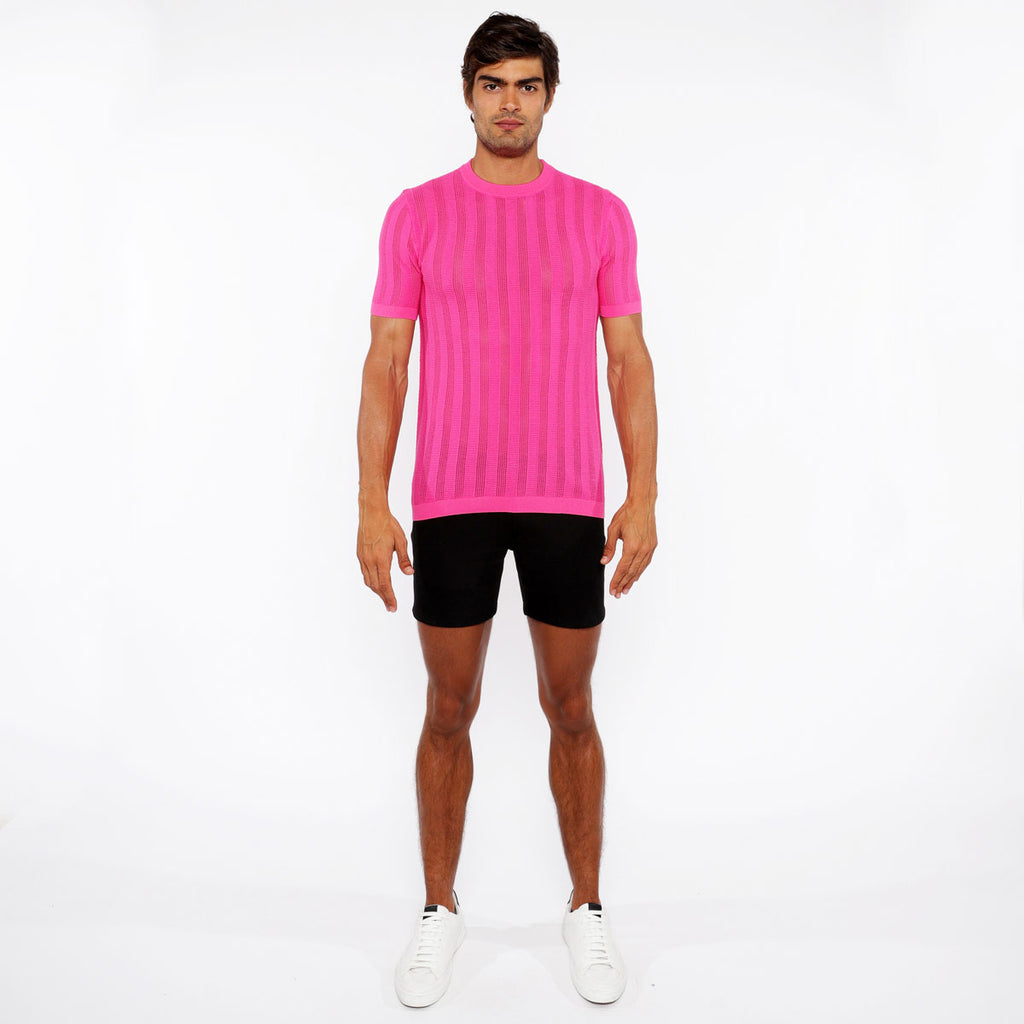 Textured Crew Tee