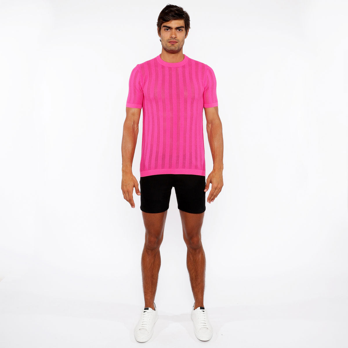 Textured Crew Tee