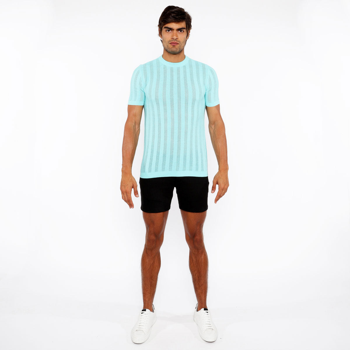 Textured Crew Tee