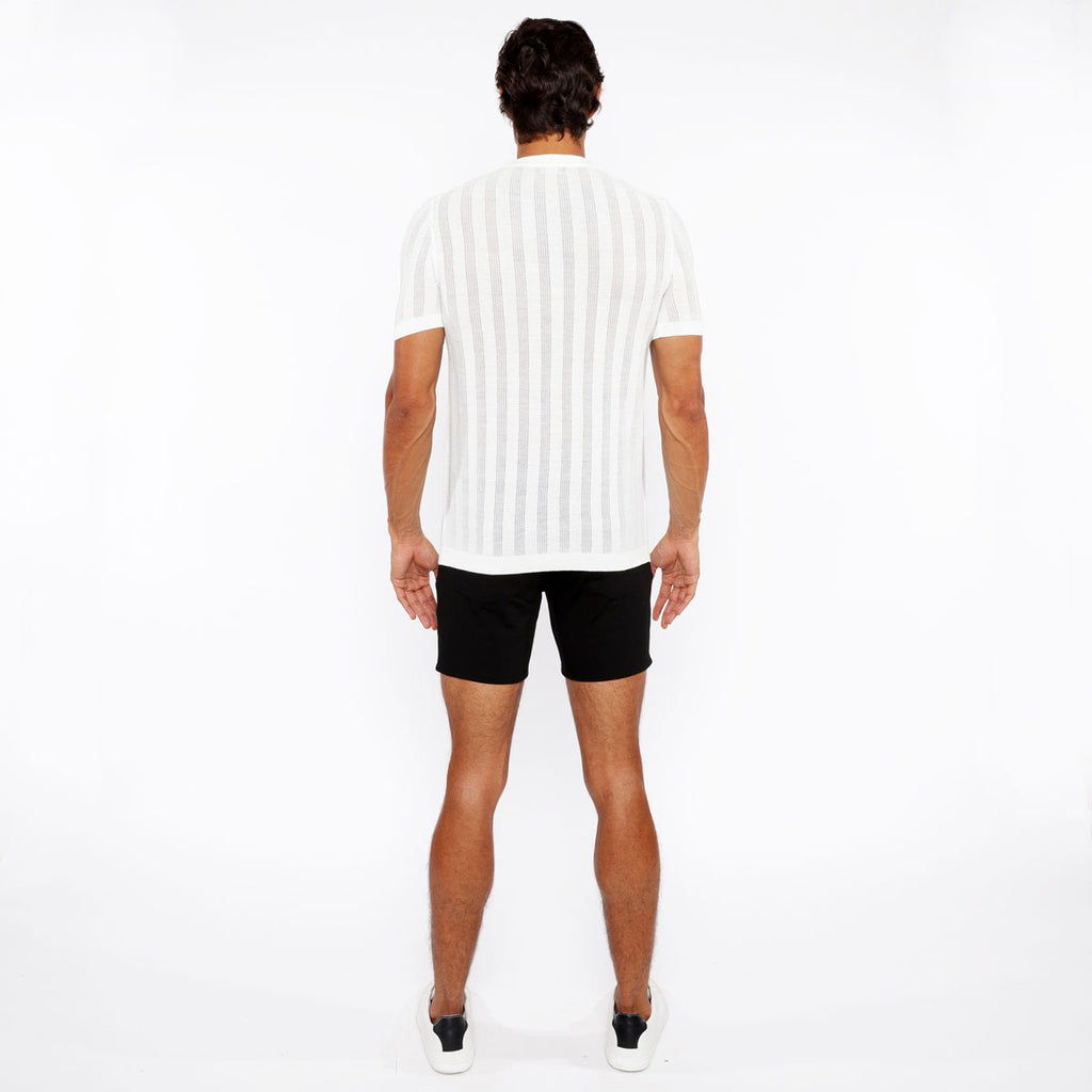 Textured Crew Tee