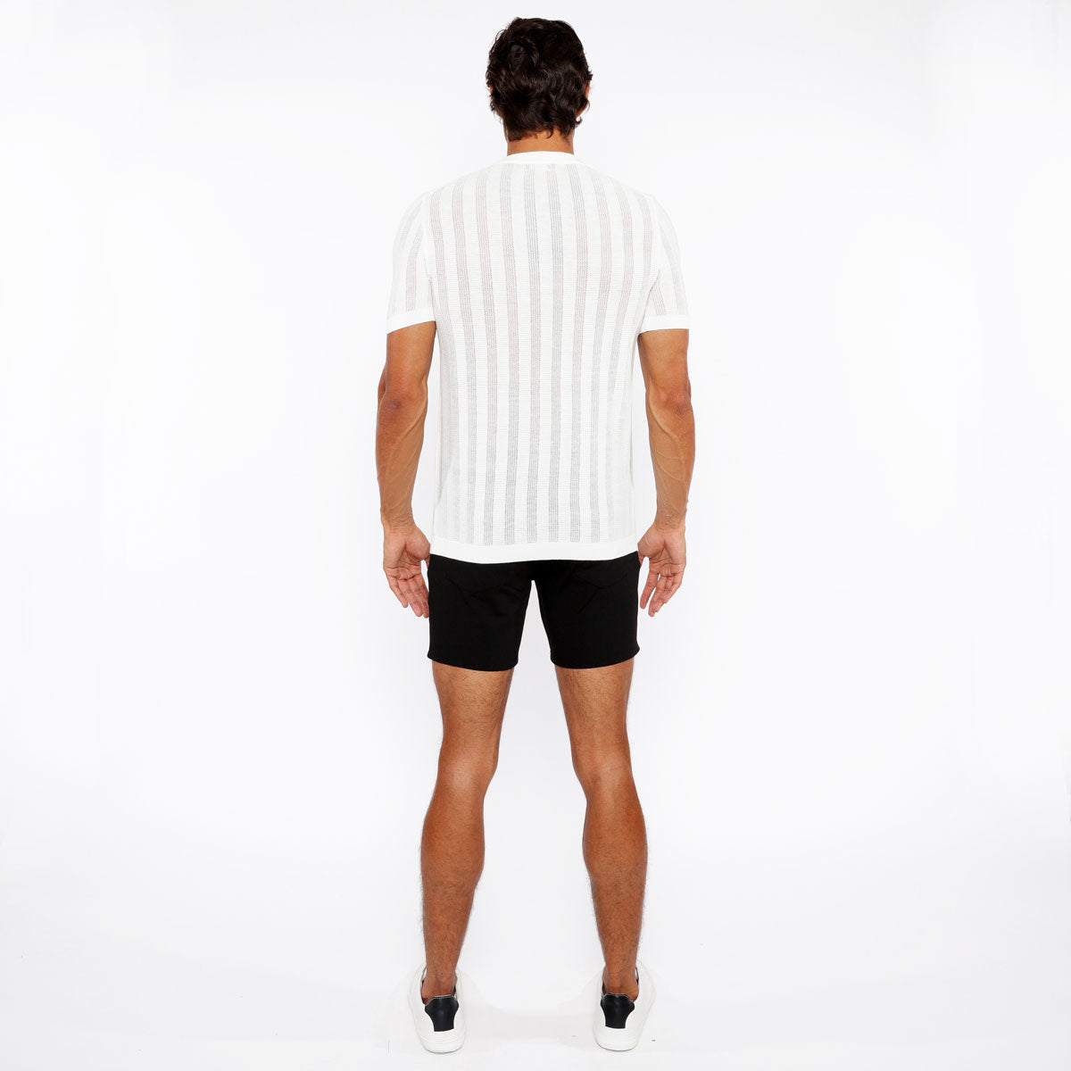 Textured Crew Tee