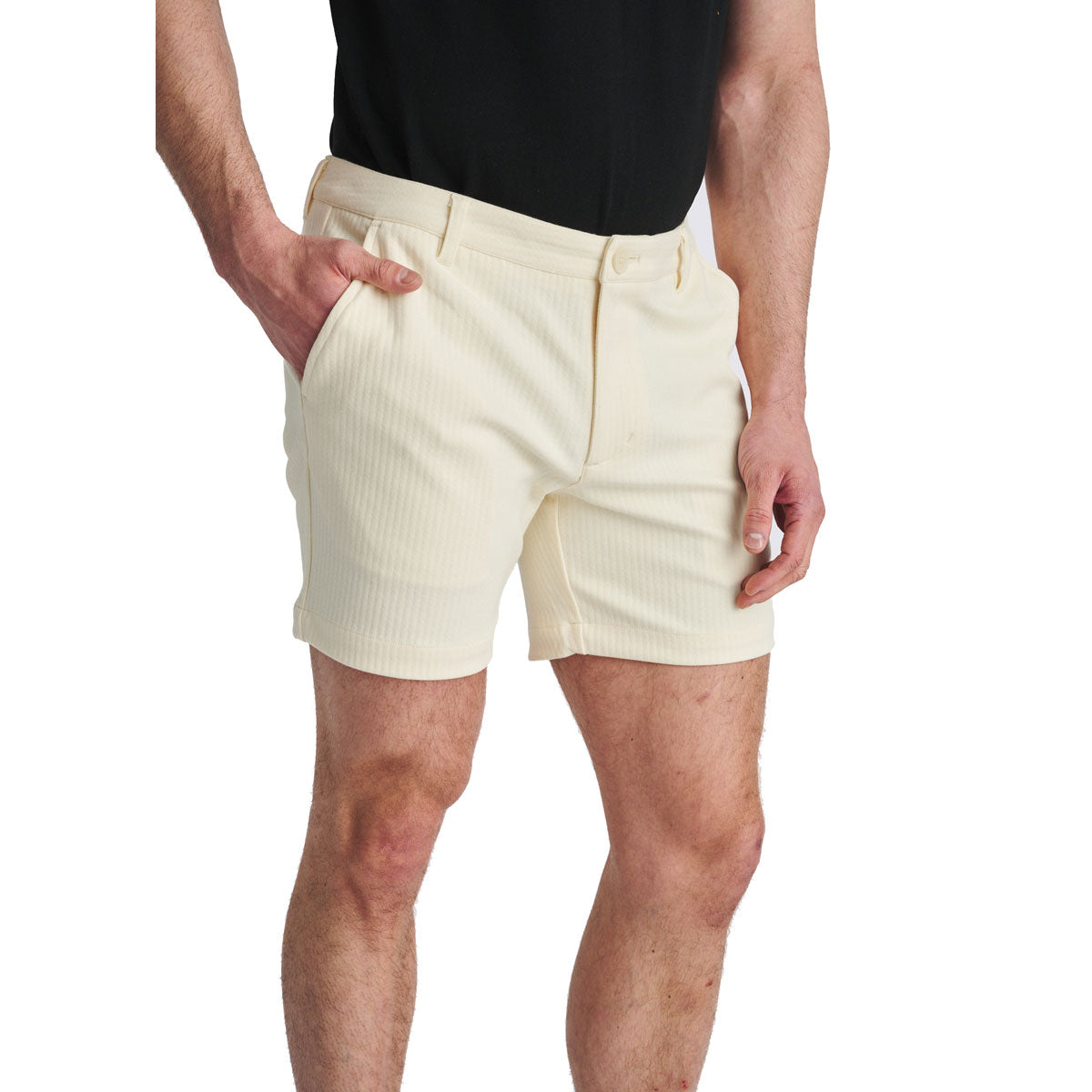Textured Chino Short
