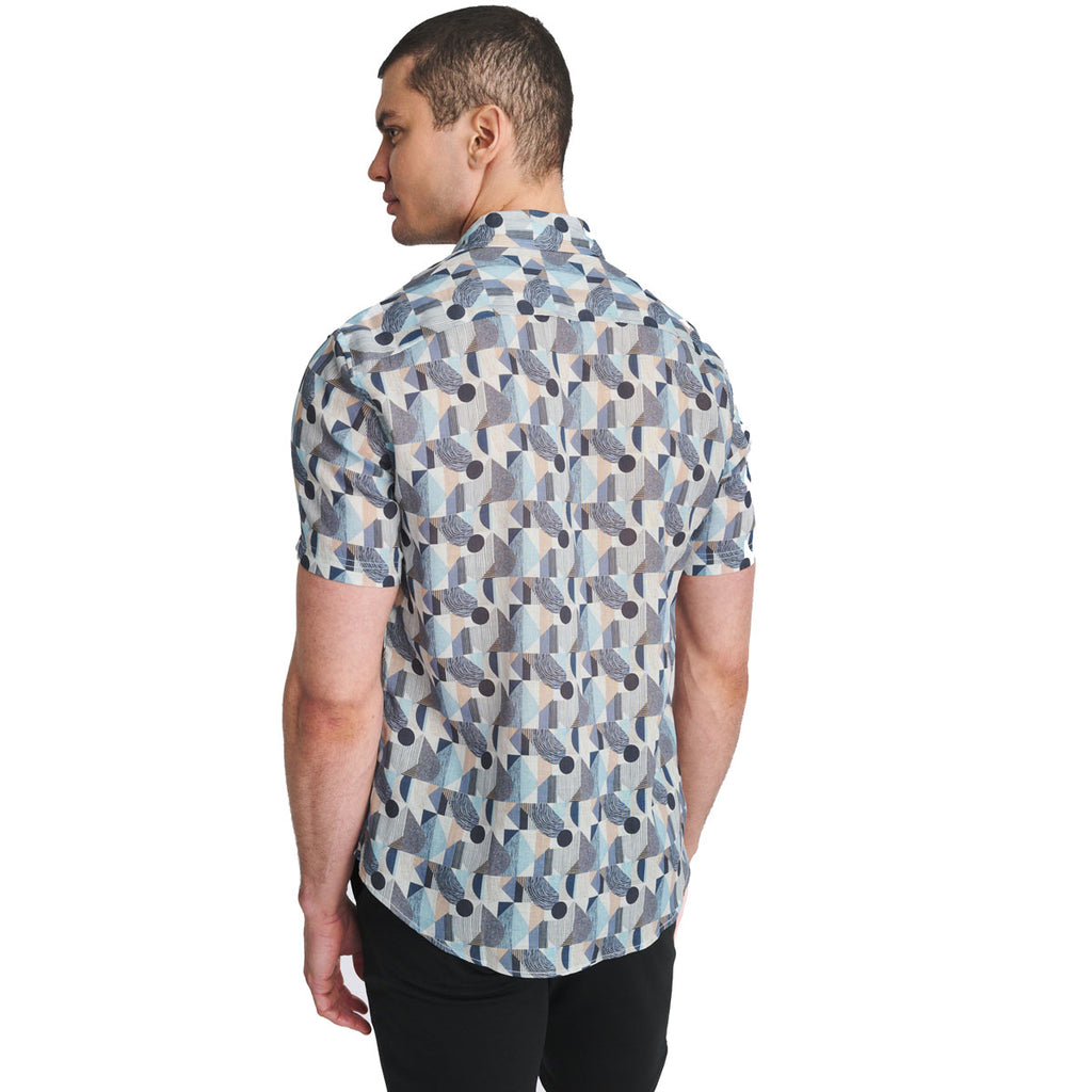 Blue Blocks Shirt