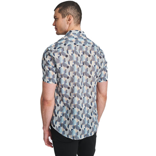 Blue Blocks Shirt