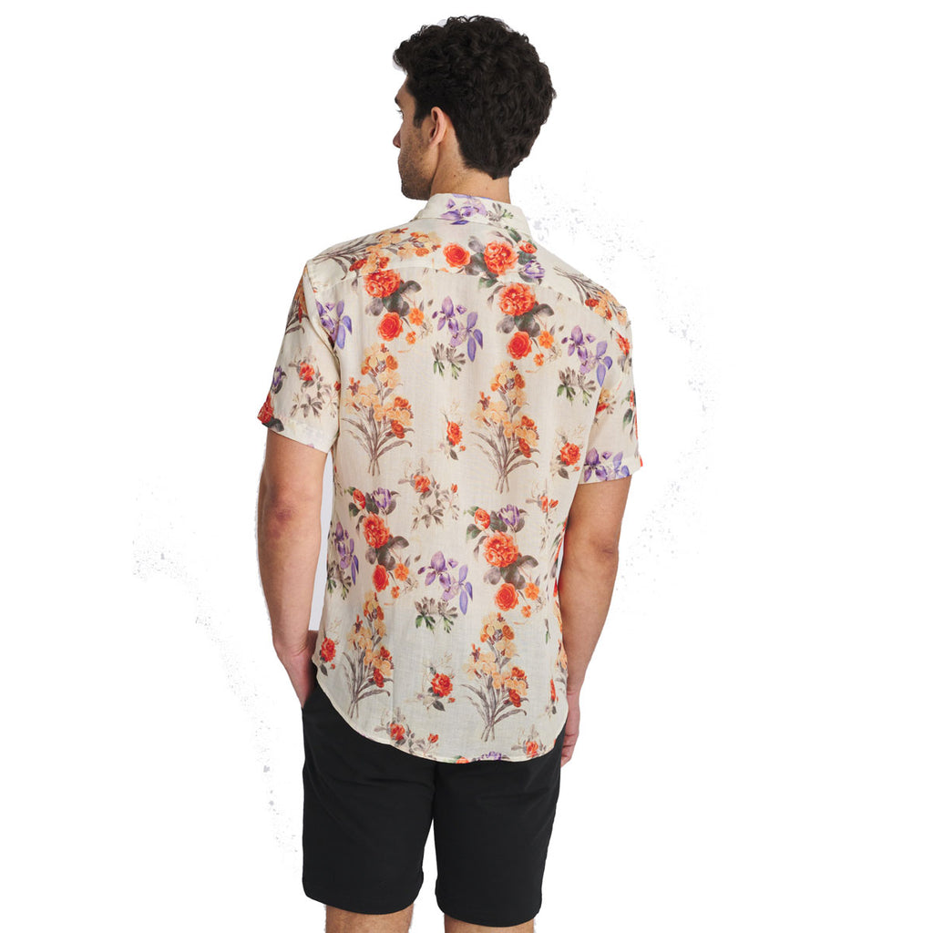Floral Print Short Sleeve Shirt