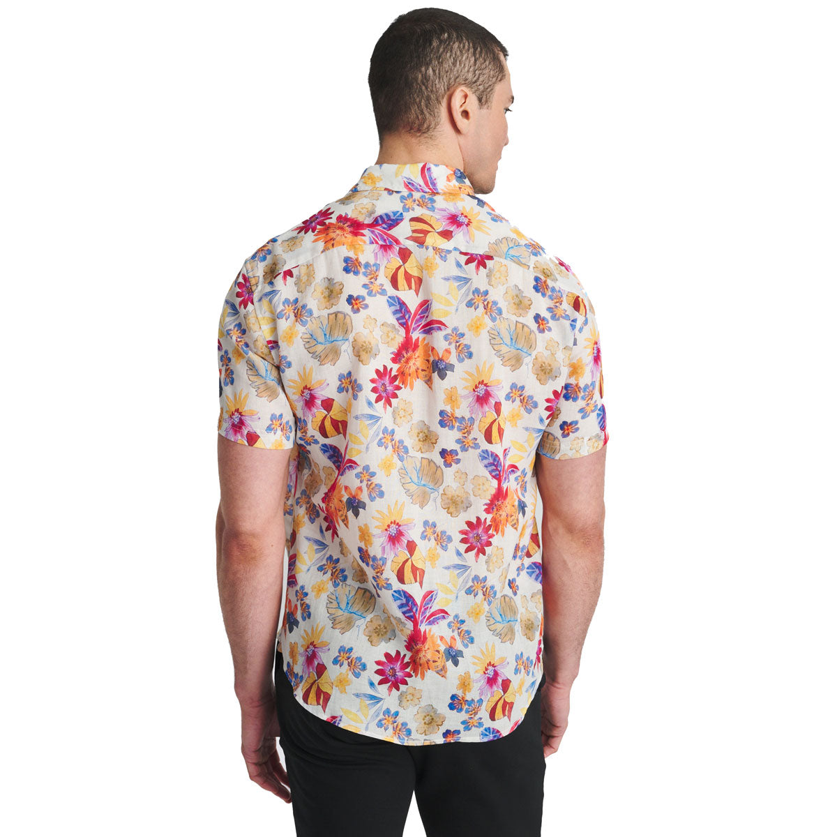 Floral Print Short Sleeve Shirt