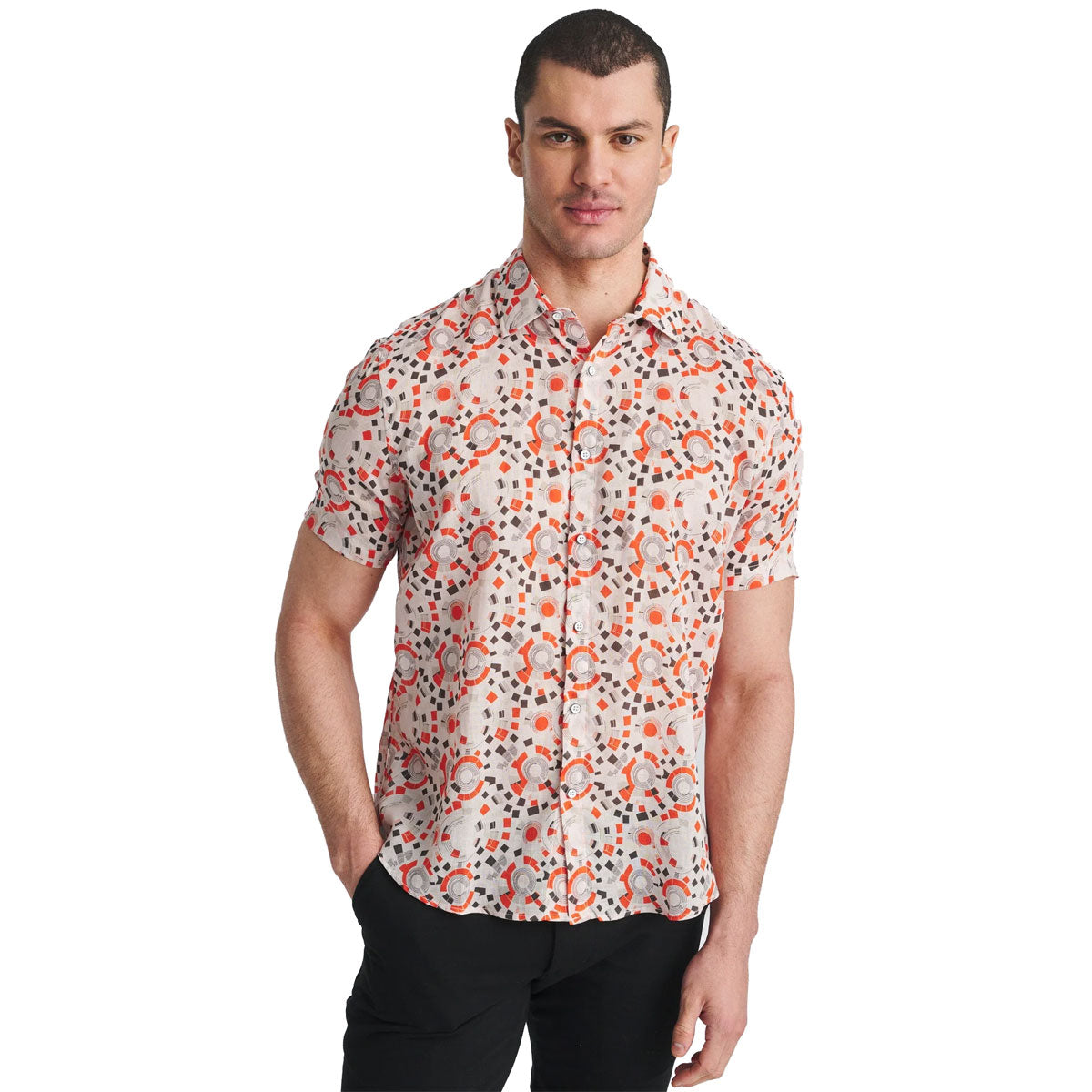 Circle Print Shirt