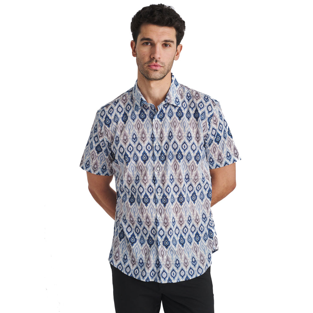 Flame Print Woven Shirt