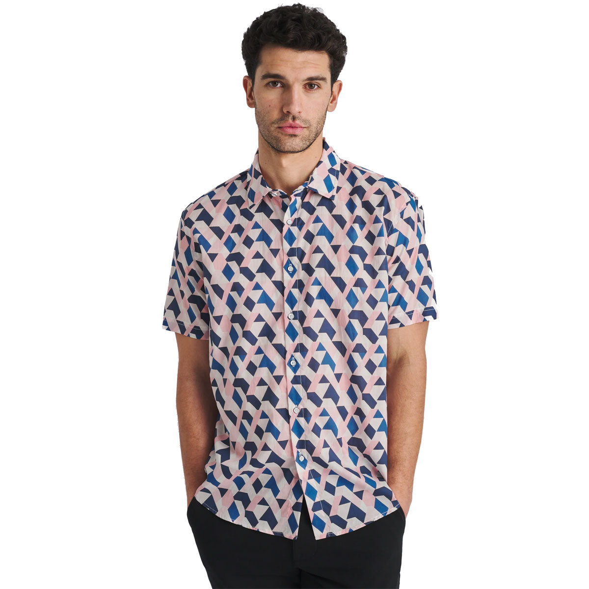 Angles Print Shirt