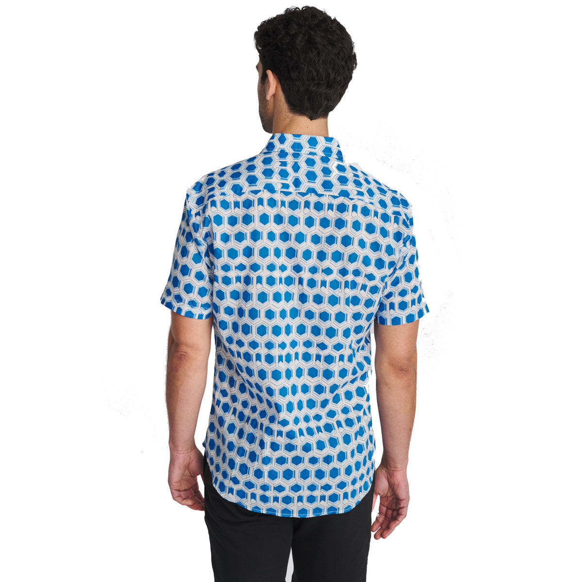 Hex Print Woven Shirt