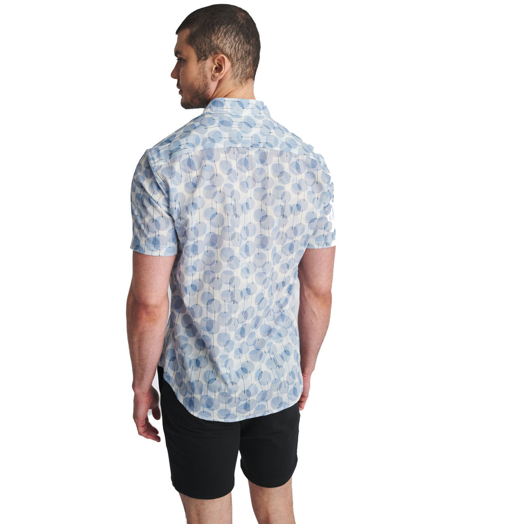 Circle Print Woven Shirt