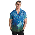 Floral Print Border Shirt