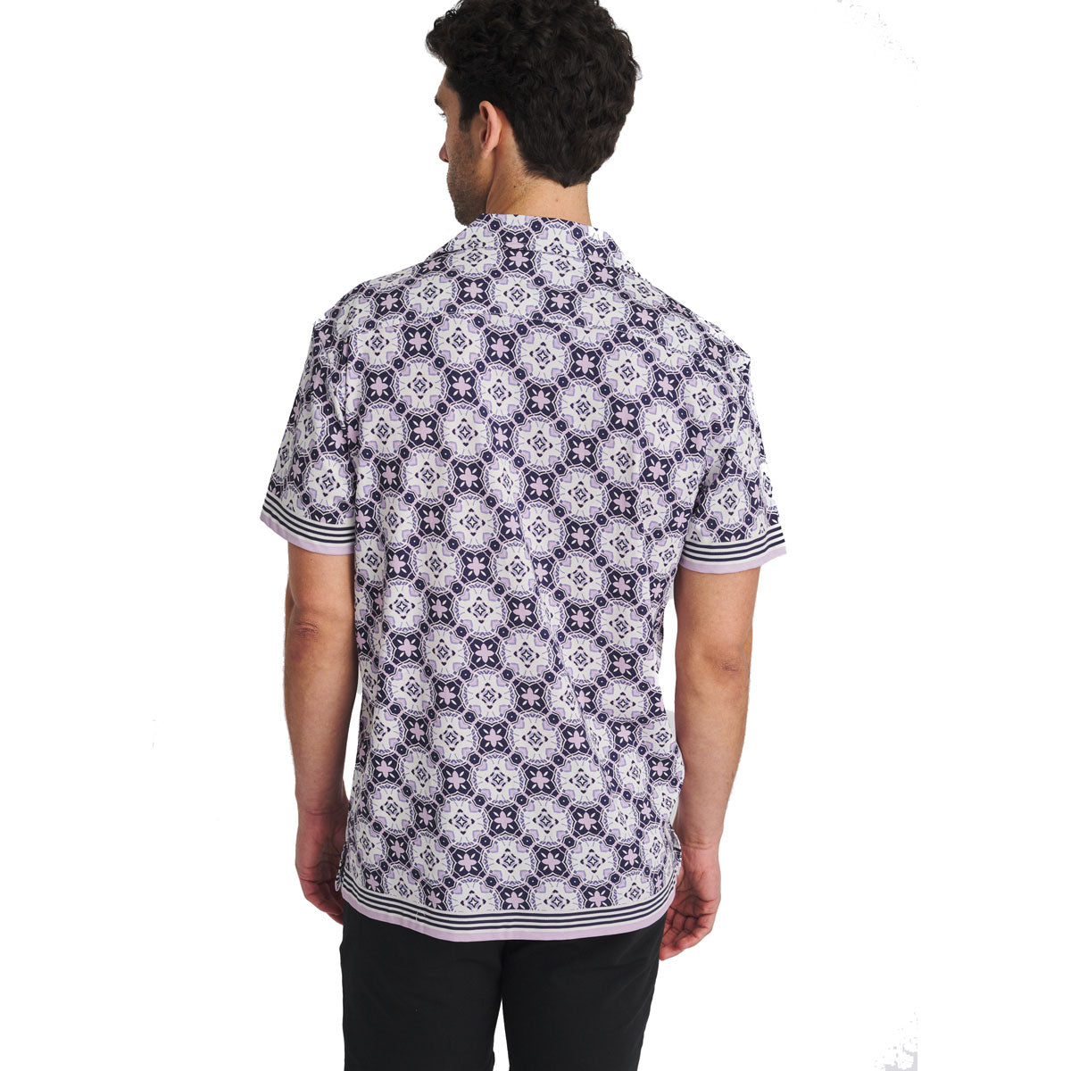 Medallion Print Border Shirt