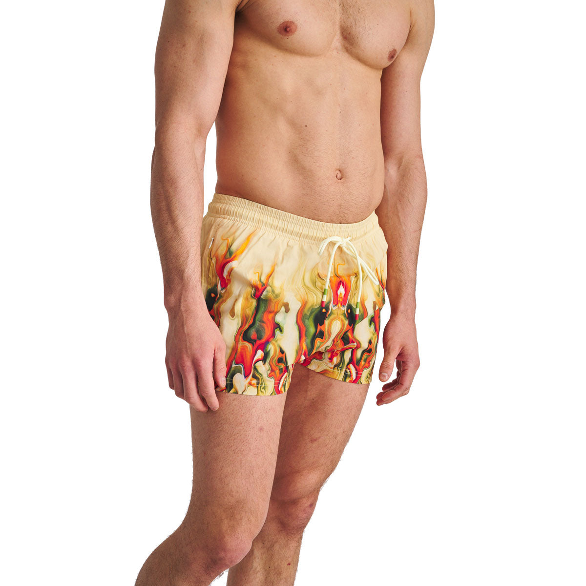Lava Print 2.5" Swim Short