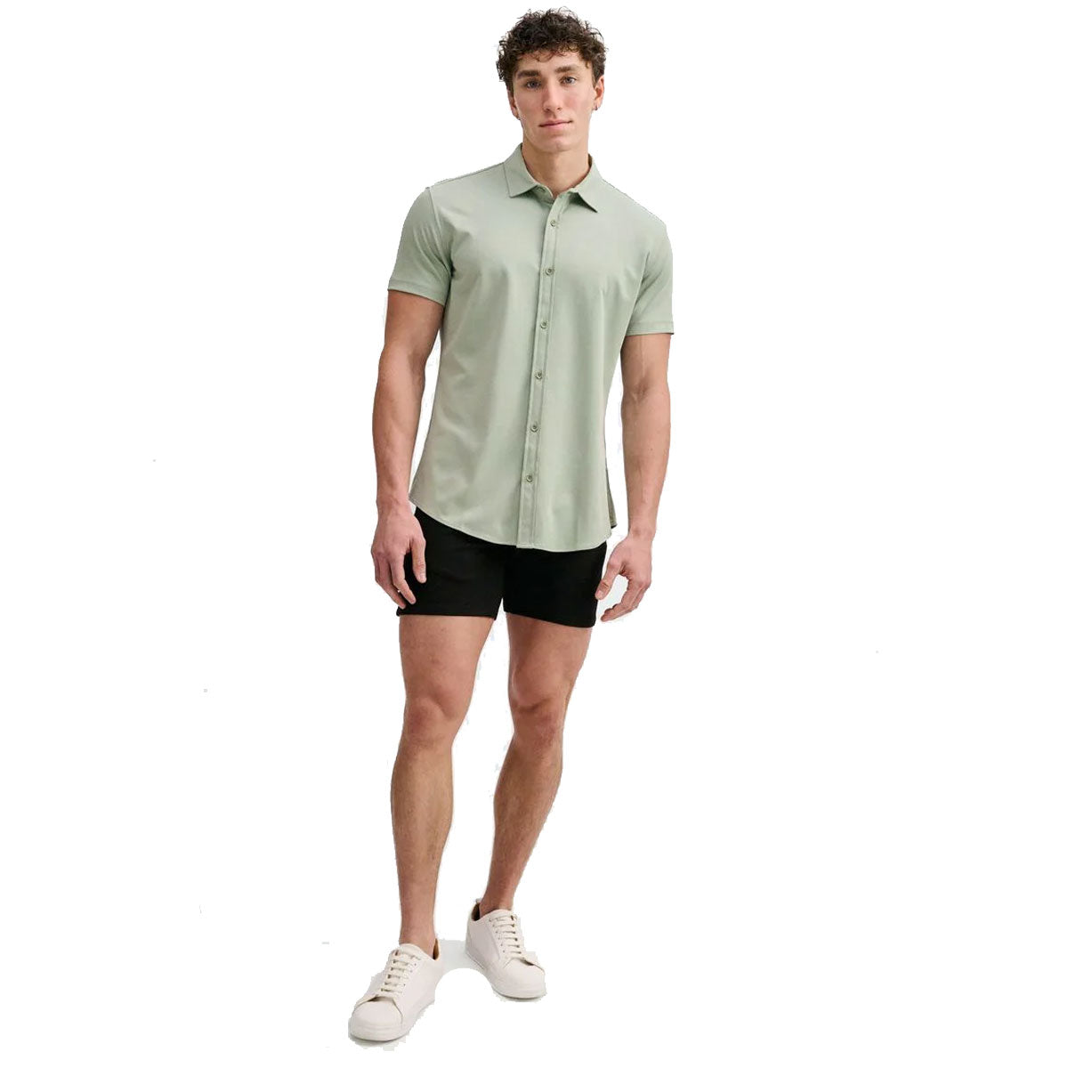 Solid Jersey Short Sleeve Shirt