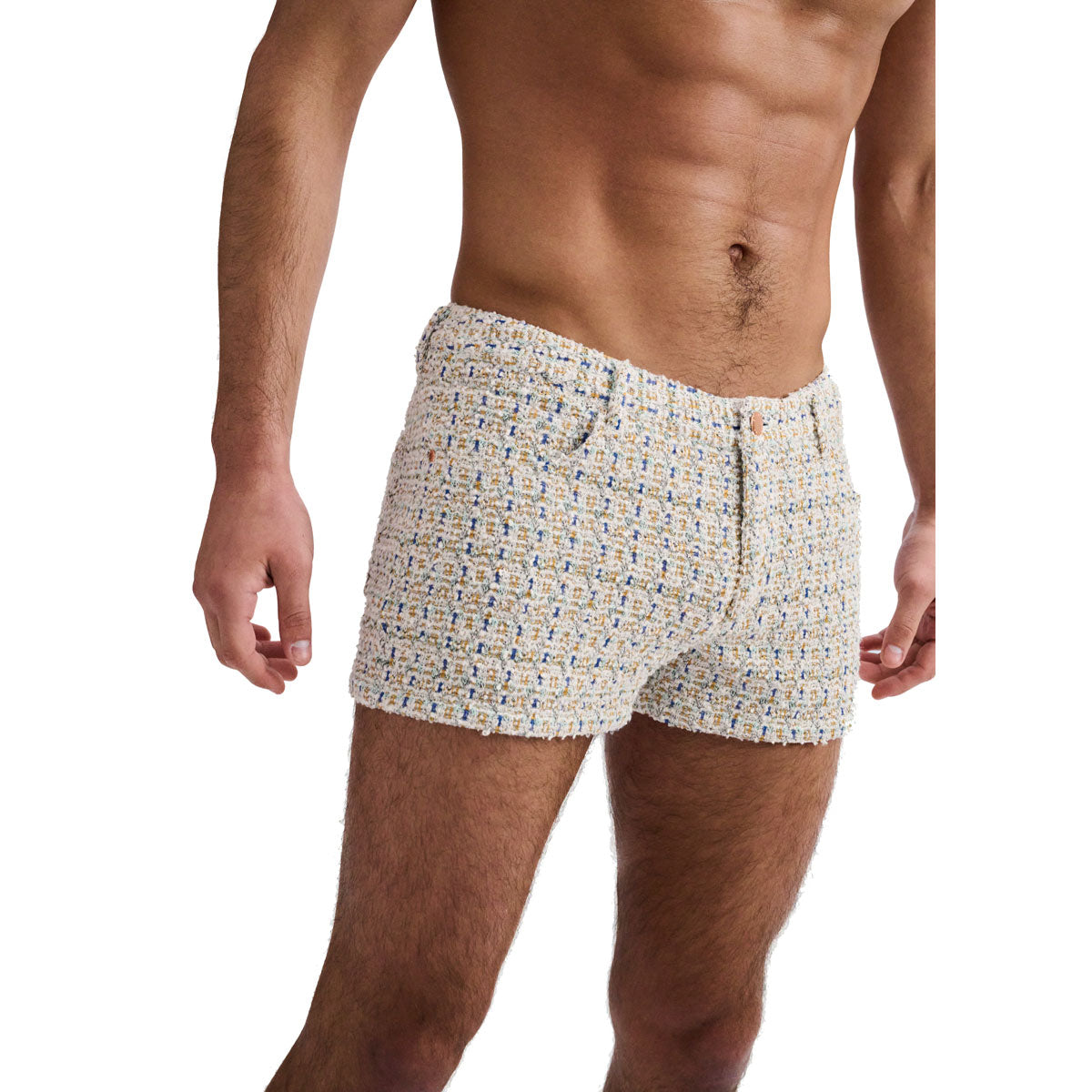 Tweed-Look Jacquard Short 5"