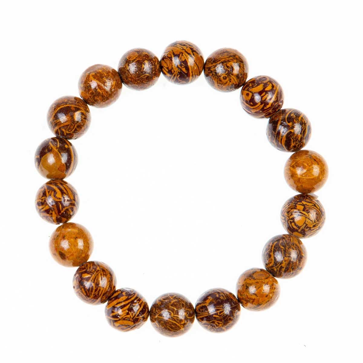 Gold Line Jade Bracelet