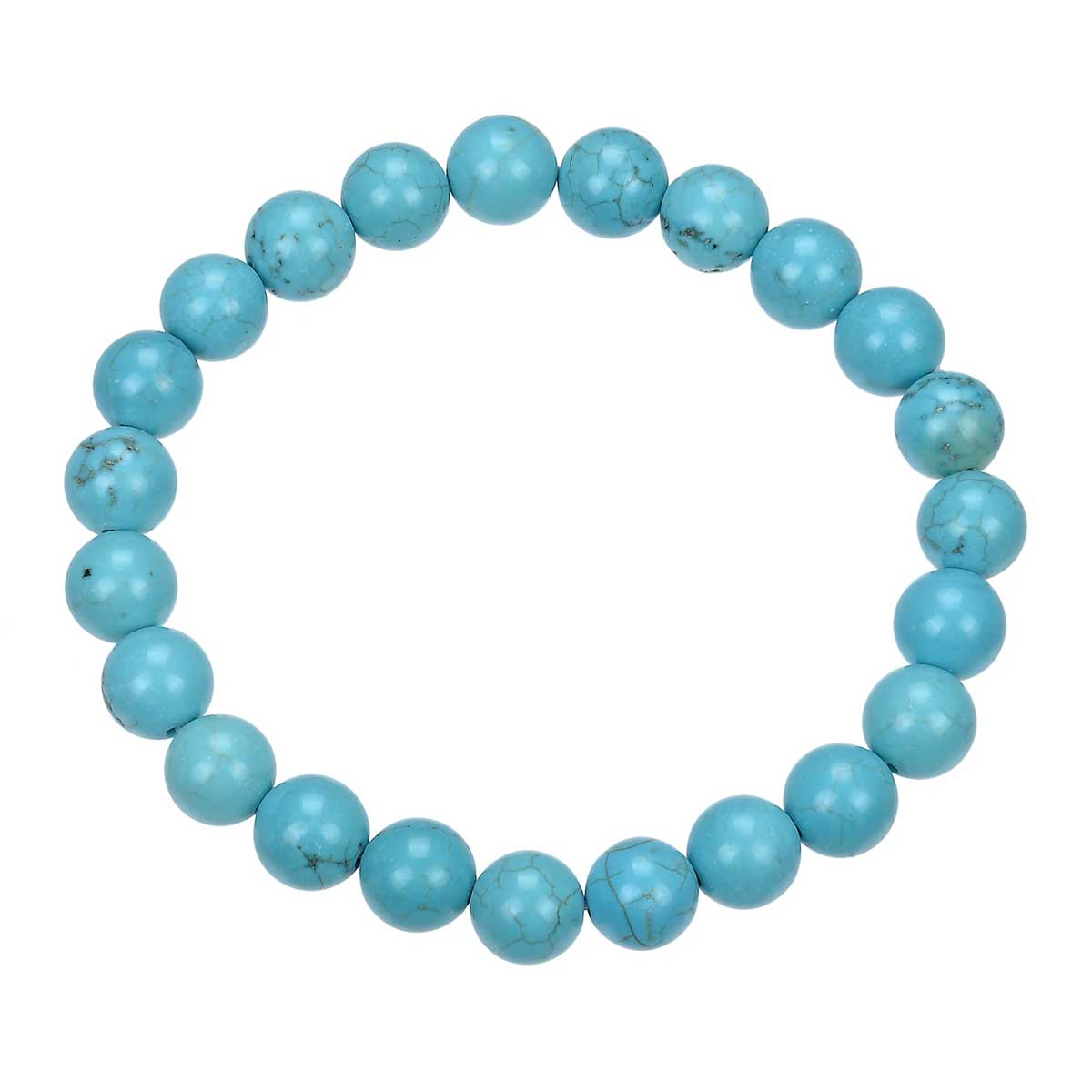 Cracked Turquoise Bracelet