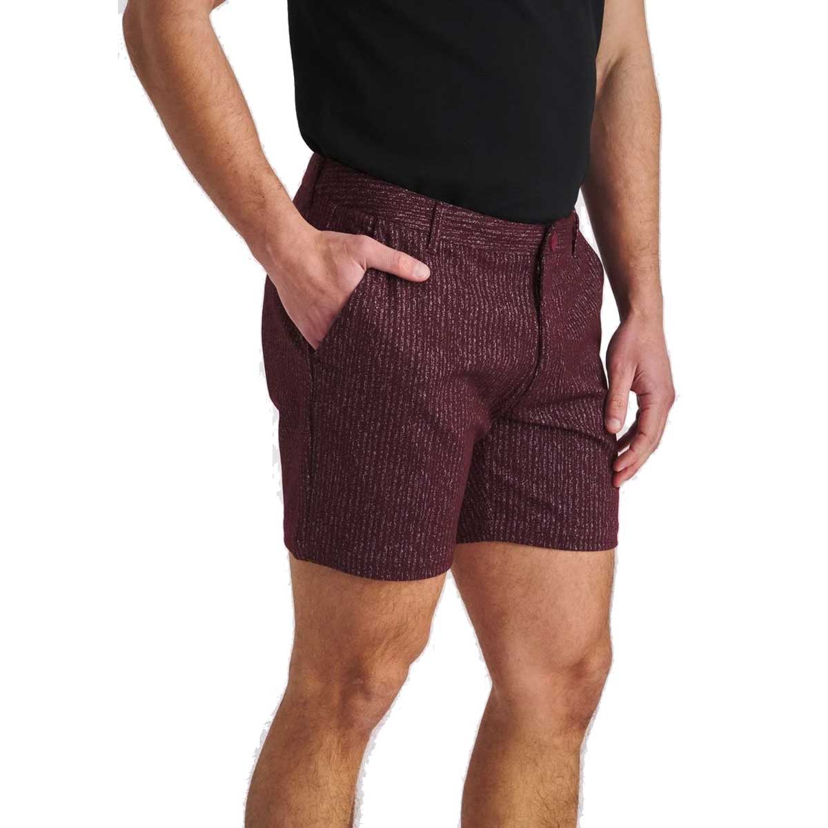Herringbone Jacquard 6" Short