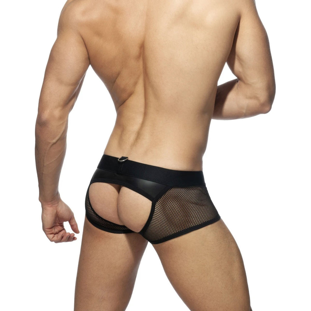 Mesh Mixed Bottomless Trunk