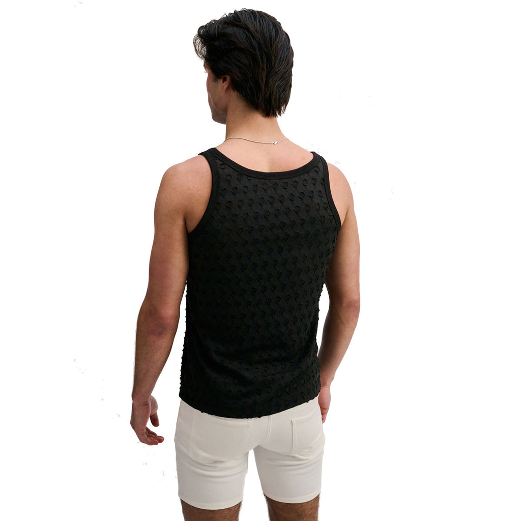 Stretch Rib Knit Tank