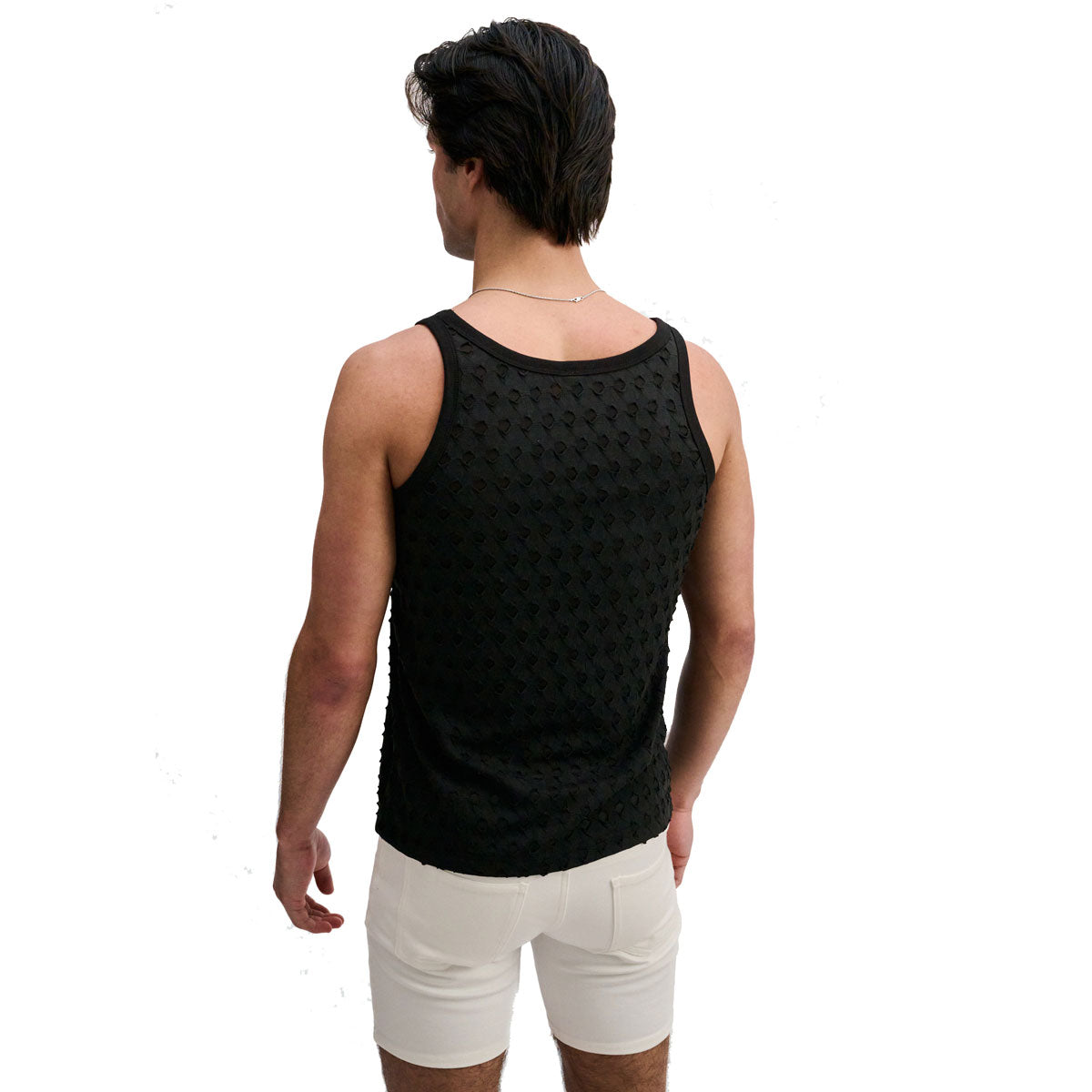Stretch Rib Knit Tank