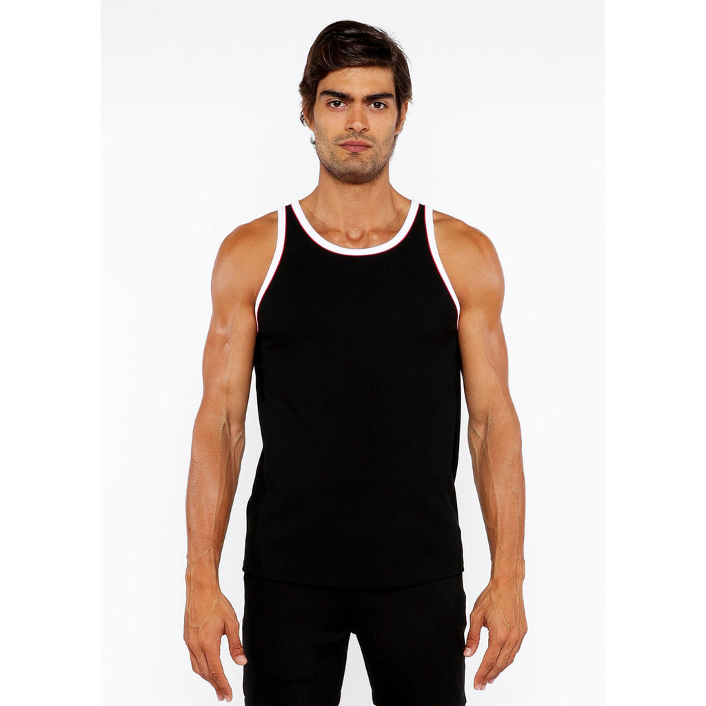 Rib Stretch Ringer Tank