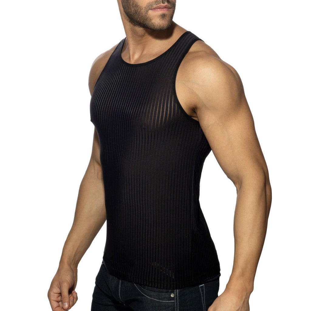 Black Stripes Tank