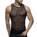 Black & White Mesh Tank