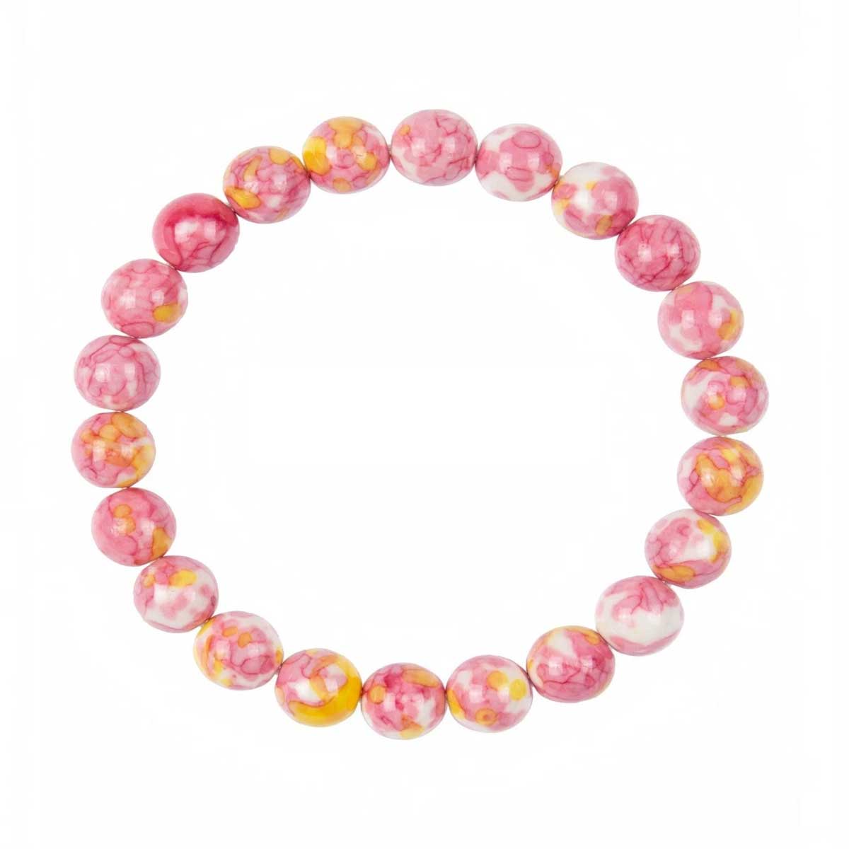 Pink Yellow Rain Bracelet