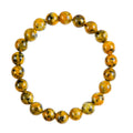 Yellow Black Granite Bracelet