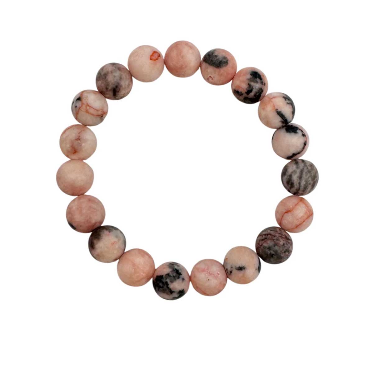 Colored Rhodonite Bracelet