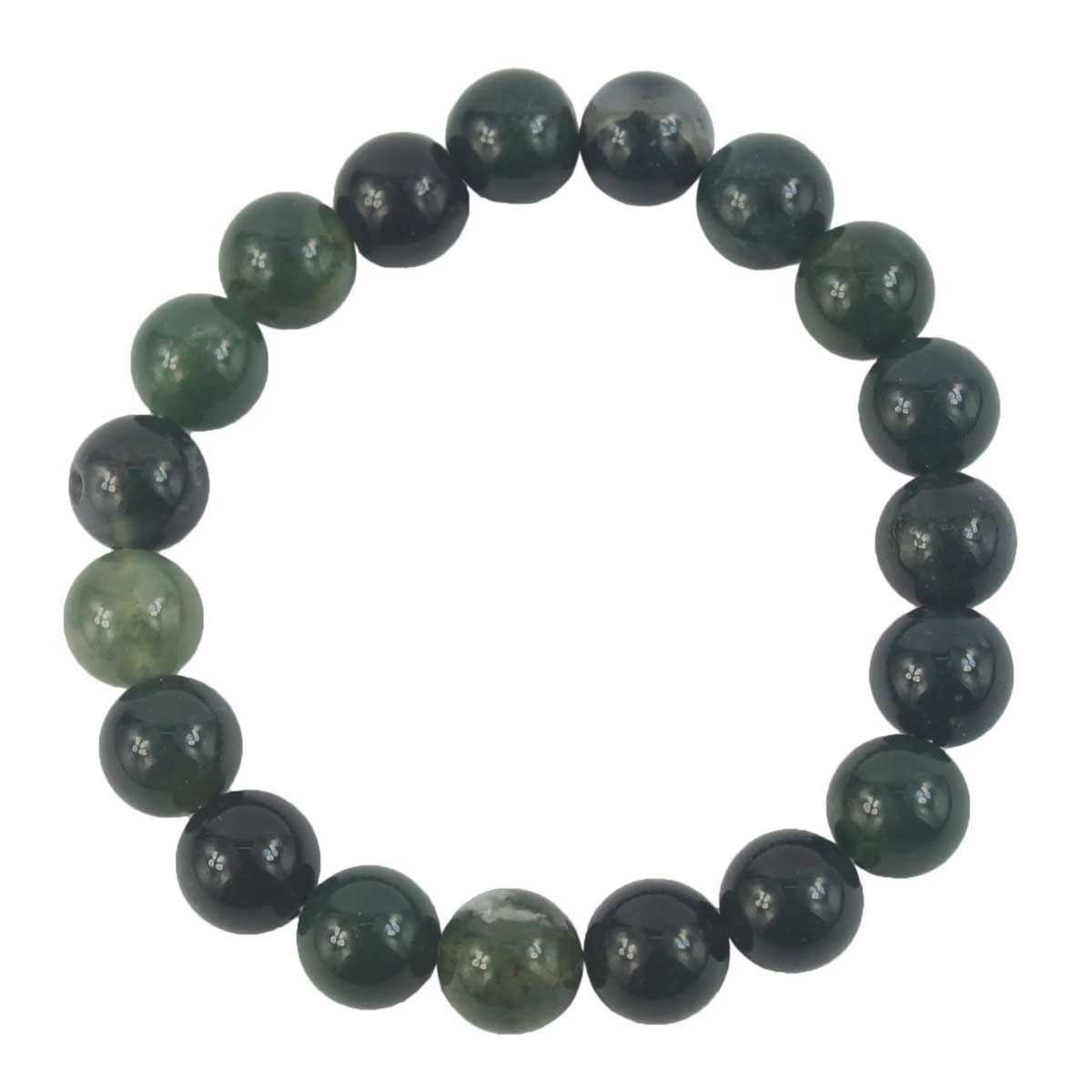 Matte Indian Agate Bracelet