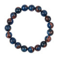 Blue Orange Granite Bracelet