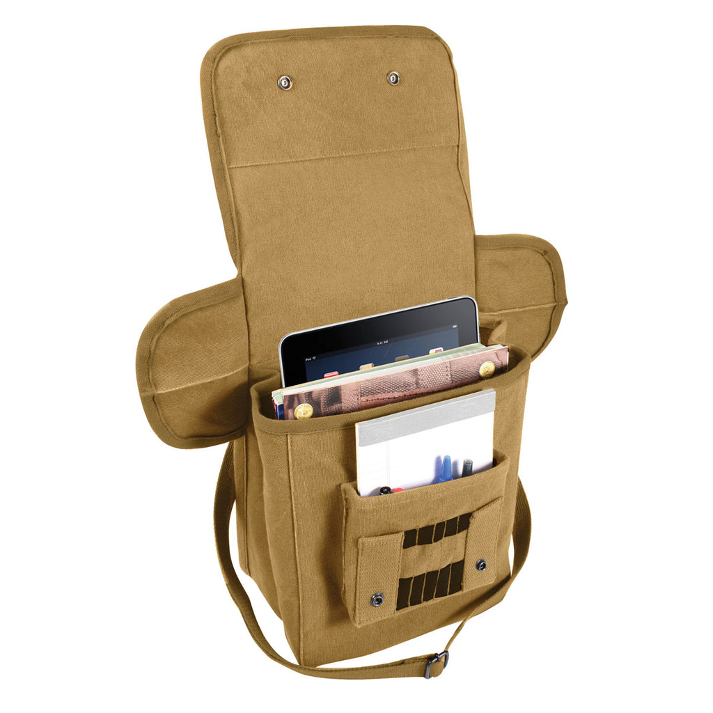 Canvas Map Case Shoulder Bag
