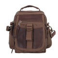 Canvas & Leather Travel Bag