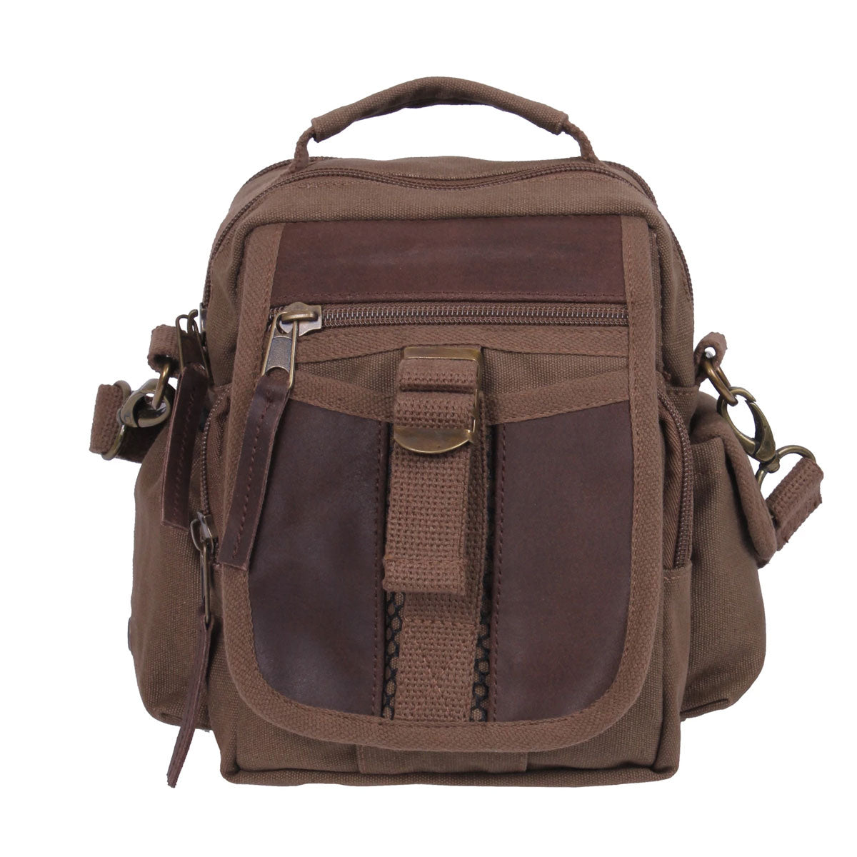 Canvas & Leather Travel Bag