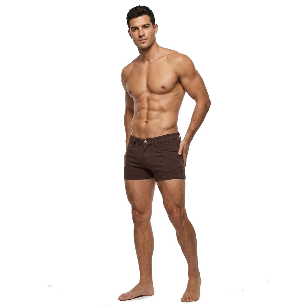 Solid 5" Stretch Short
