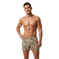 Hand Drawn Camo Swim Short