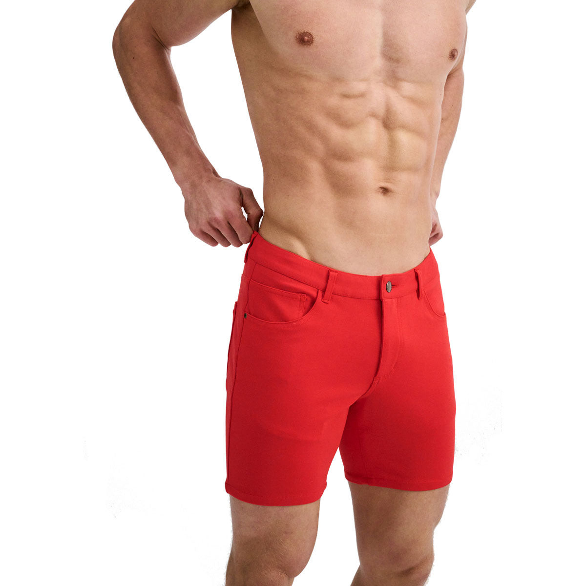 Solid 5" Stretch Short
