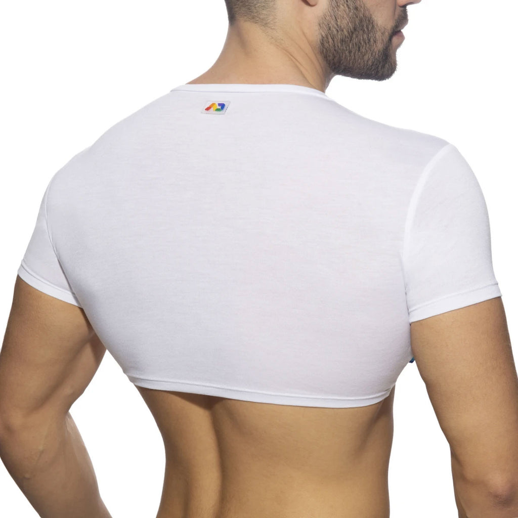 AD Rainbow Crop Top