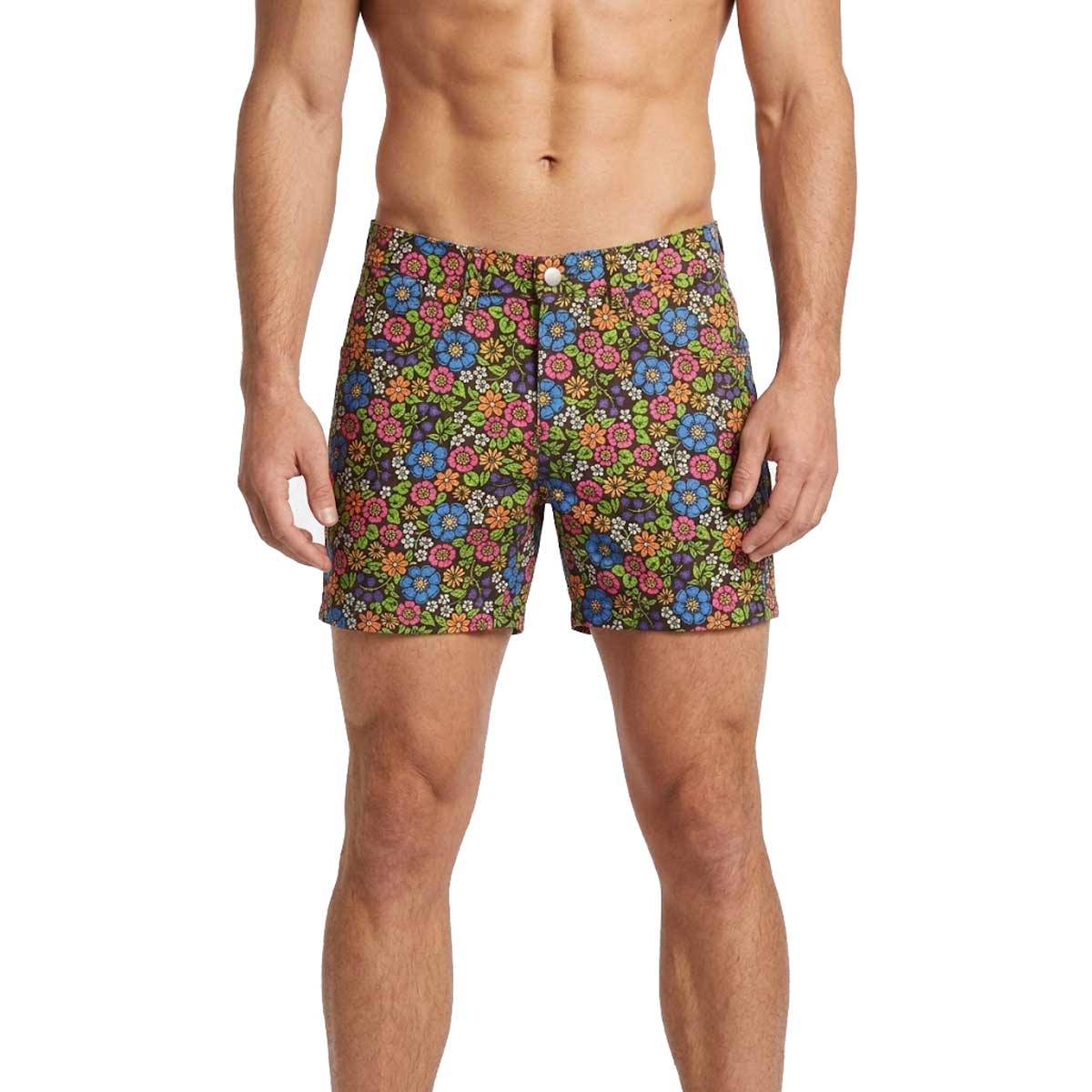 5" Printed Floral Short