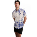 Border Print Jersey Shirt