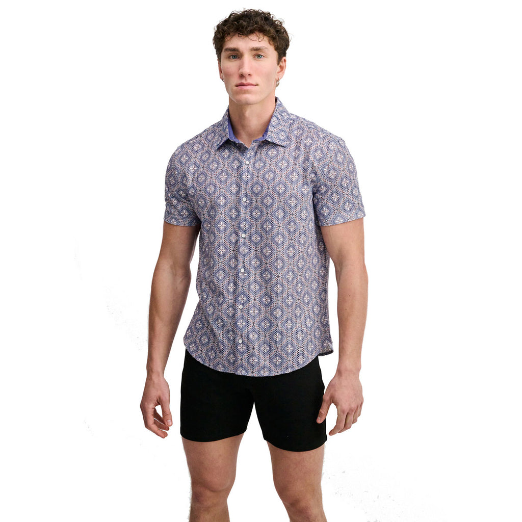 Diamond Button Down Shirt
