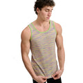Space Dye Rib Knit Tank