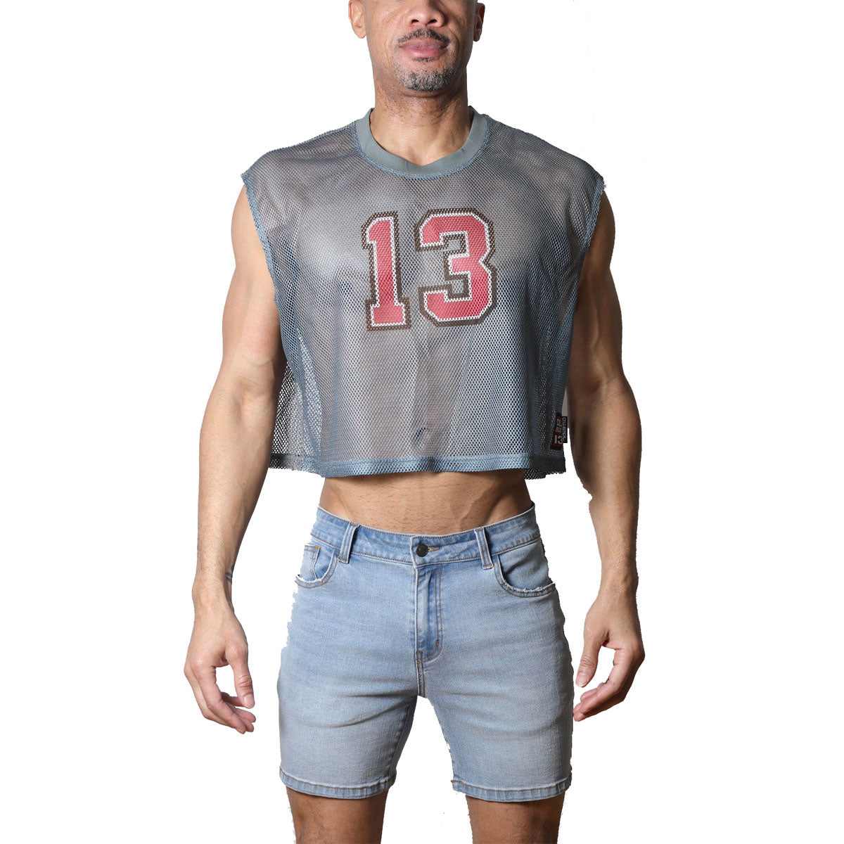 Field Goal Mesh Muscle Tee