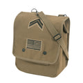 Map Case Shoulder Bag with Military Patches