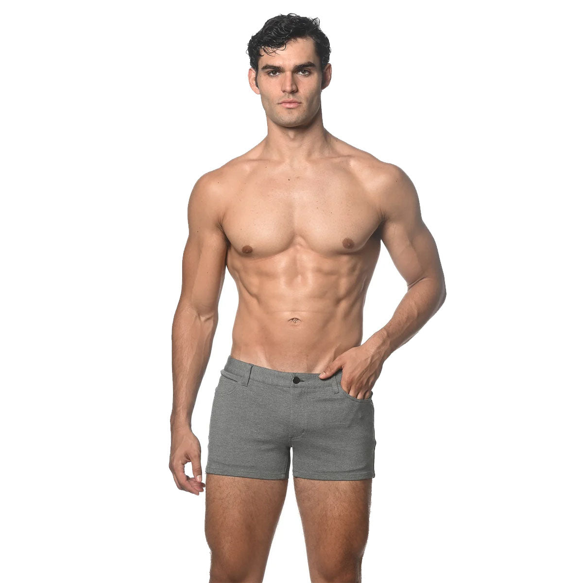 Knit Jean Style Short 3"